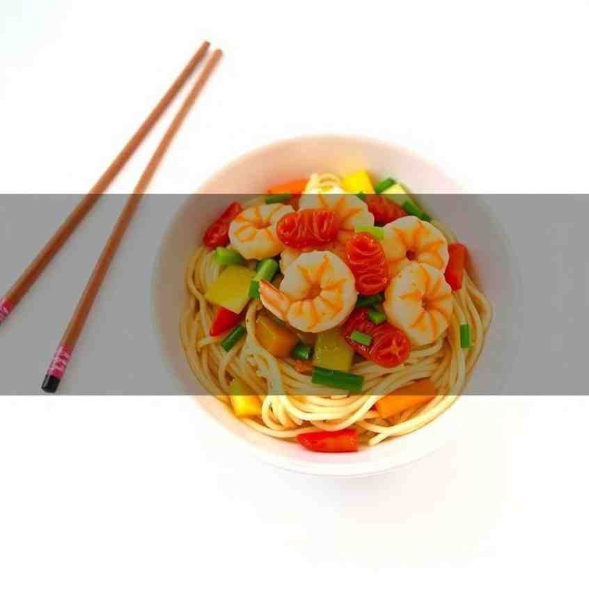 Quick & Easy Hong Kong Noodles - 15-Min Shrimp Roe Recipe